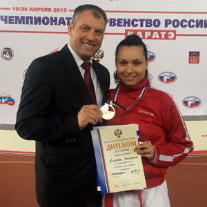 Виктория Егорова завоевала «серебро» чемпионата России