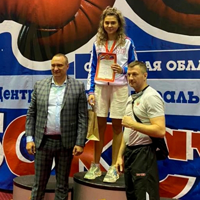 Елена Жиляева завоевала «золото» первенства ЦФО