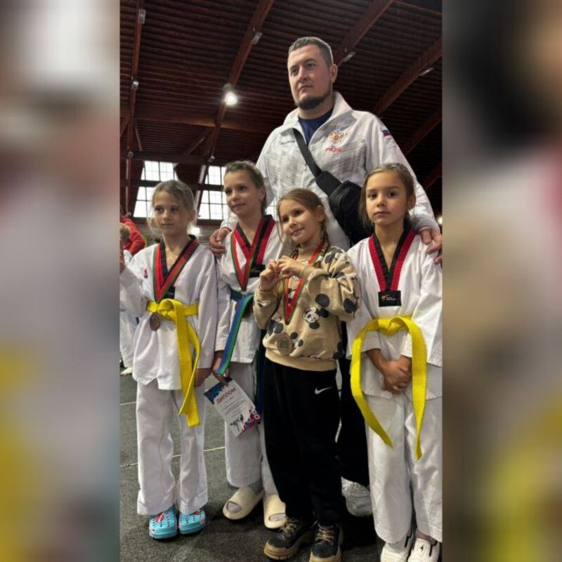 Брянские тхэквондисты завоевали медали турнира в Гомеле