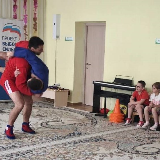 Артем Осипенко провел спортивное мероприятие в детсаду «Гармония»